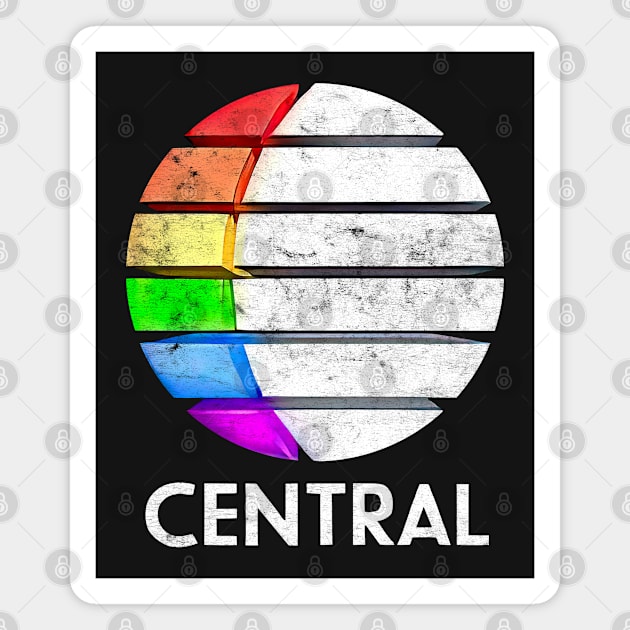 Central TV ------ 80s Logo Magnet by CultOfRomance